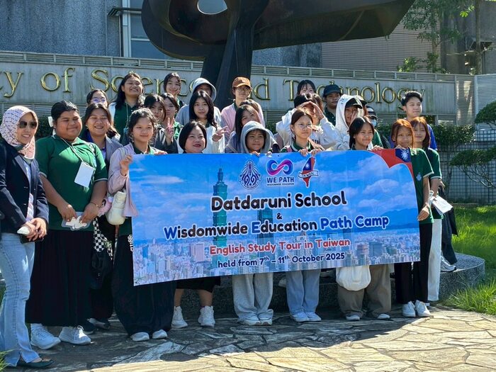 Jinwen University of Science and Technology (JUST) (景文科大)was honored to welcome Datdaruni School from Thailand on October 9 for a day of immersive cultural and professional learning.圖片