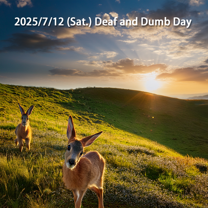 2025/7/12 (Sat.) Deaf and Dumb Day圖片
