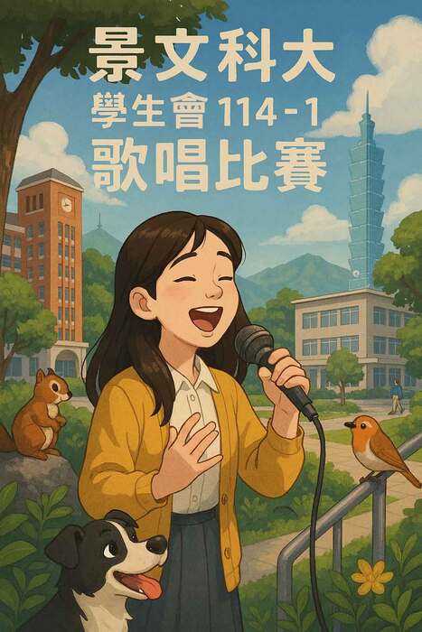[Repost] JUST Student Union 114-1 Singing Competition, December 16, in 2025. Location: L404.圖片