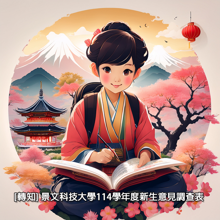 [Announcement] JUST 114th academic year Freshman Opinion Survey圖片