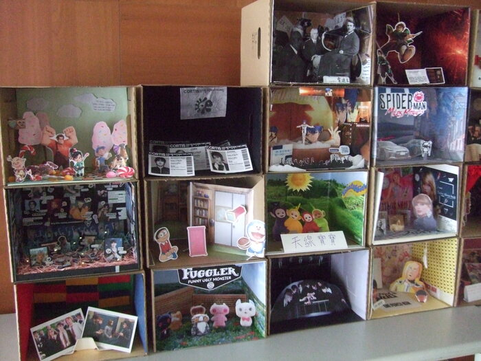 The Exhibition of final learning results of the compulsory course "Language and Culture" ordered by the College of Humanities and Design of our school are carried out‼ ##..~~.~.~.~圖片