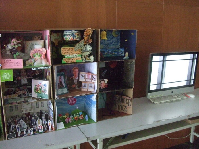 The Exhibition of final learning results of the compulsory course "Language and Culture" ordered by the College of Humanities and Design of our school are carried out‼ ##..~~.~.~.~圖片