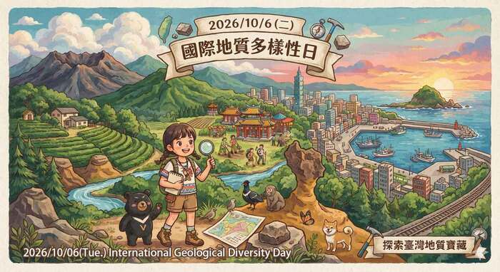 2026/10/06(Tue.) International Geological Diversity Day圖片