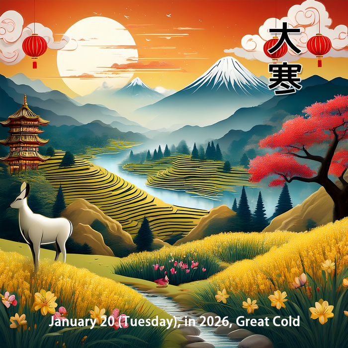 January 20 (Tuesday), in 2026, Great Cold.圖片