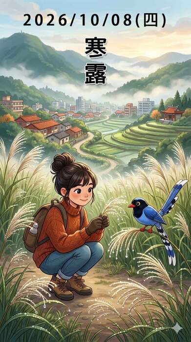 October 8 (Thu.), in 2026, Cold Dew圖片