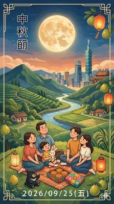 2026/09/25 (Fri.) Mid-Autumn Festival