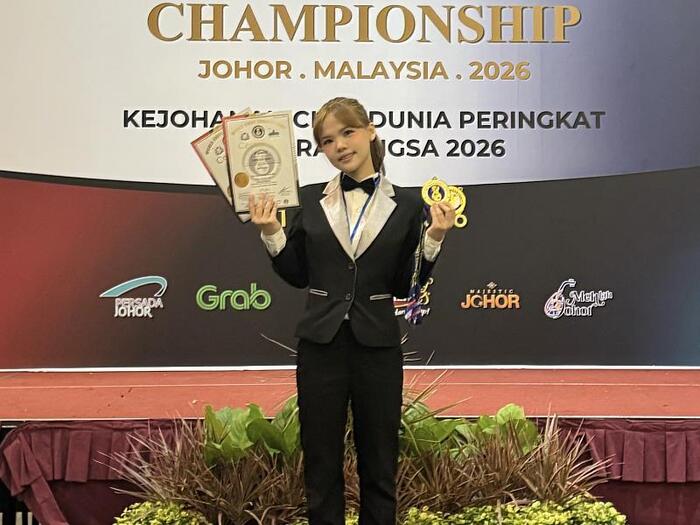 Jinwen University of Science and Technology Achieves Outstanding Results at the 2026 WCC Malaysia World Culinary Competition圖片