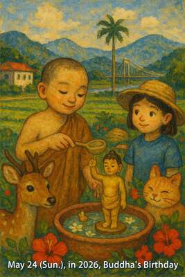 May 24 (Sun.), in 2026, Buddha's Birthday