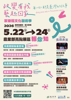 [Notice from the Health Protection Team of the Office of Student Affairs] Notification of event information-Carrefour Culture and Arts Season, welcome to participate!