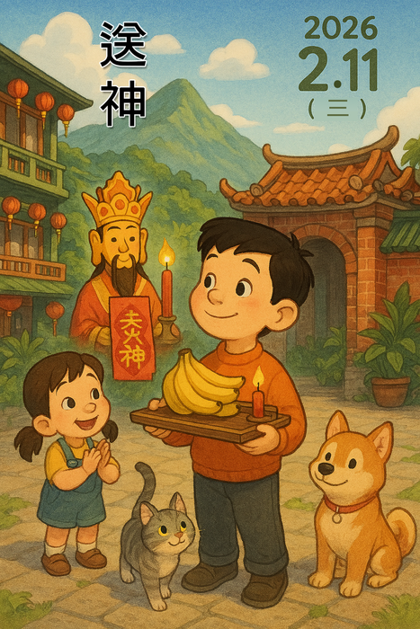 February 11 (Wed.), in 2026, Sending Off the Gods.圖片