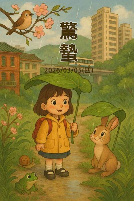 March 5 (Thu.), in 2026 - Jingzhe (Awakening of Insects)圖片