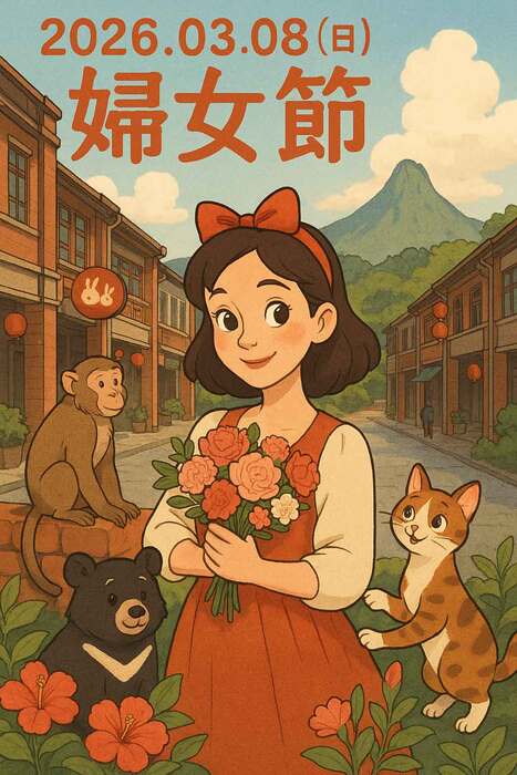 International Women's Day, March 8 (Sun.), in 2026.圖片