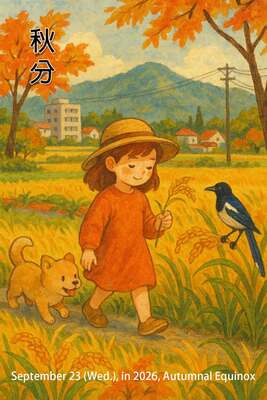 September 23 (Wed.), in 2026, Autumnal Equinox