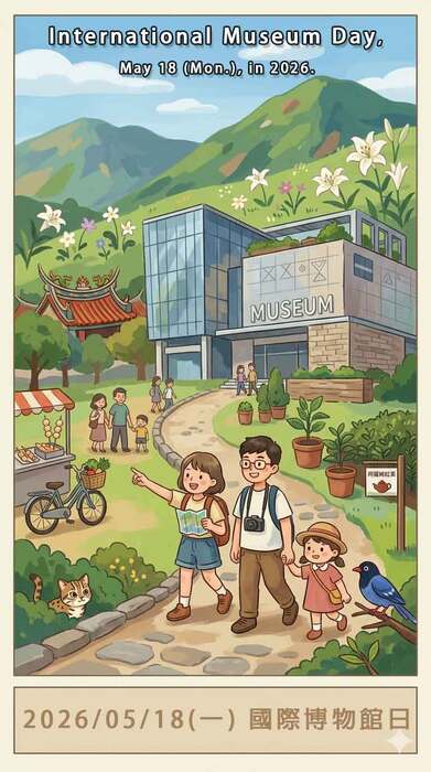 International Museum Day, May 18 (Mon.), in 2026.圖片