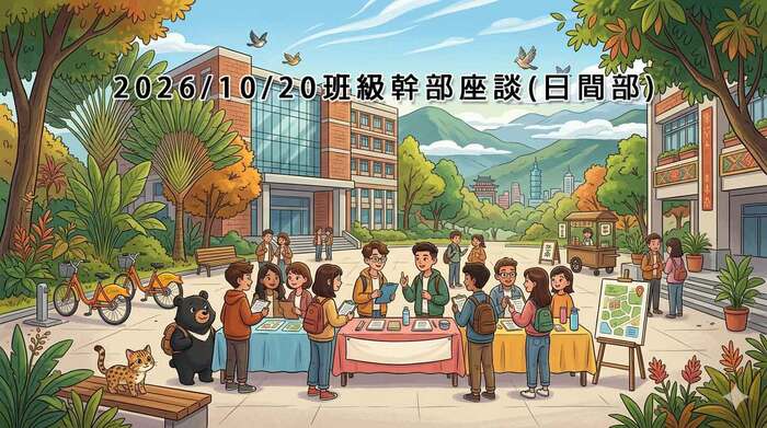 October 20, in 2026, Class Officer Meeting (Daytime Class)圖片