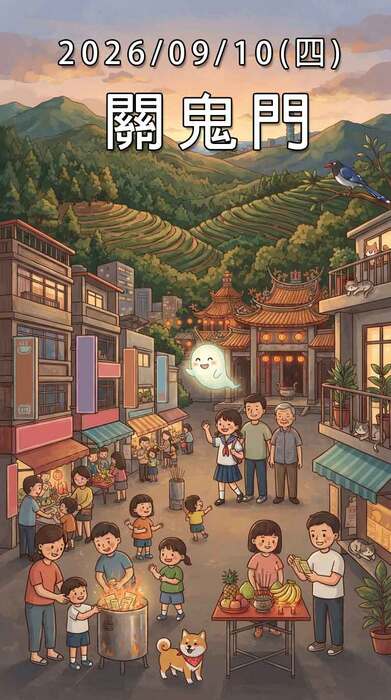 September 10 (Thu.), in 2026 - Closing of the Gates of Hell.圖片