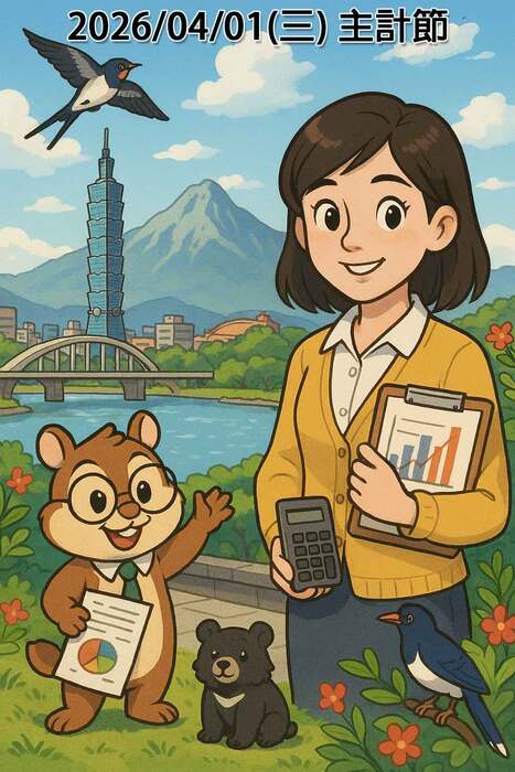 April 1 (Wed.), in 2026, - Accounting and Budget Day圖片