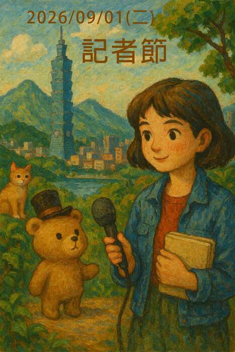 September 1 (Tue.), in 2026, Journalists' Day圖片