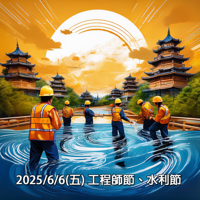 Link to 2025/6/6 (Fri.) Engineers Day, Water Conservancy Day