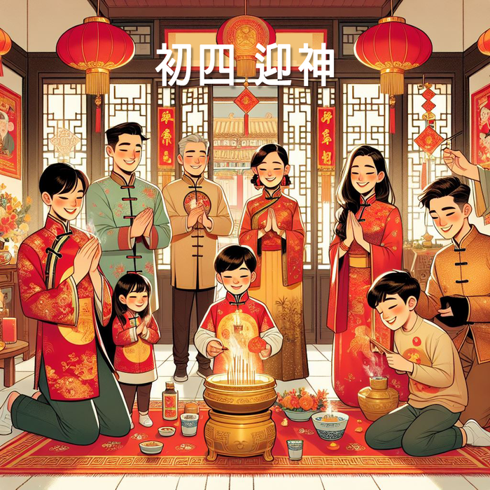 2025/2/1 (Sat.) Fourth Day of the Lunar New Year Welcoming the Gods