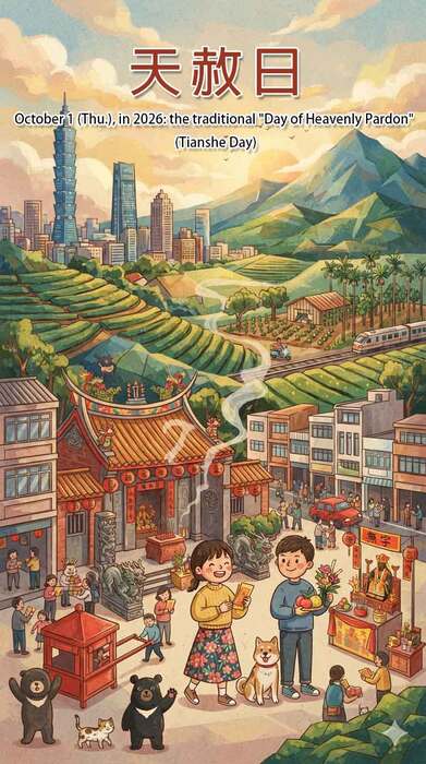 October 1 (Thu.), in 2026: International Coffee Day, International Day of Older Persons, and the traditional 