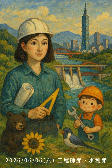 June 6 (Sat.), in 2026, - Engineers' Day & Water Conservancy Day圖片