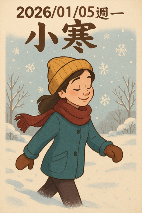 January 5 (Monday), in 2026, Minor Cold.圖片
